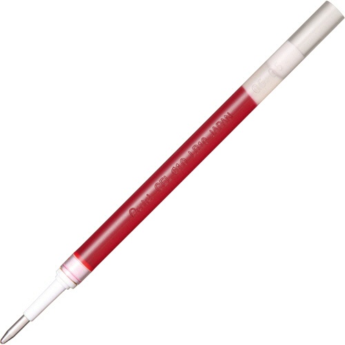 ぺんてる　ゲルインクボールペン替芯　１．０ｍｍ砲弾チップ　赤　エナージェルシリーズ用　ＸＬＲ１０－Ｂ　１本1