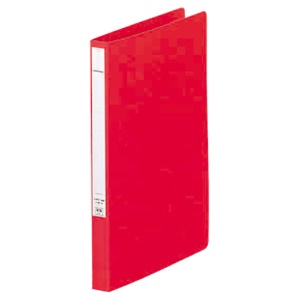リヒトラブ　パンチレスファイル（ＨＥＡＶＹ　ＤＵＴＹ）　Ａ４タテ　１６０枚収容　背幅２５ｍｍ　赤　Ｆ－３６７－１　１冊1