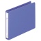 リヒトラブ　パンチレスファイル（ＨＥＡＶＹ　ＤＵＴＹ）　Ａ５ヨコ　１６０枚収容　背幅２５ｍｍ　藍　Ｆ－３７４－９　１冊