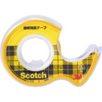 ３Ｍ　スコッチ　透明両面テープ　ライナーなし　小巻　１８ｍｍ×４ｍ　Ｗ－１８　１巻