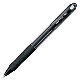 三菱鉛筆　油性ボールペン　ＶＥＲＹ楽ノック　太字　１．０ｍｍ　黒　ＳＮ１００１０．２４　１本