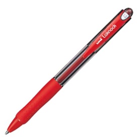 三菱鉛筆　油性ボールペン　ＶＥＲＹ楽ノック　太字　１．０ｍｍ　赤　ＳＮ１００１０．１５　１本