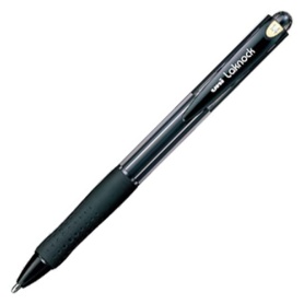三菱鉛筆　油性ボールペン　ＶＥＲＹ楽ノック　極太　１．４ｍｍ　黒　ＳＮ１００１４．２４　１本