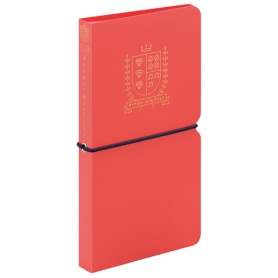 キングジム　オトナのシールコレクション（シートシール用）　赤　２９８０アカ　１冊