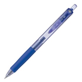 三菱鉛筆　ゲルインクボールペン　ユニボール　シグノ　ＲＴ　ノック式　０．３８ｍｍ　青　ＵＭＮ１０３．３３　１本