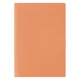 ライオン事務器　カラーポケットホルダー（紙製）　２つ折りタイプＡ５（見開きＡ４判）　オレンジ　ＰＨ－５２Ｃ　１冊