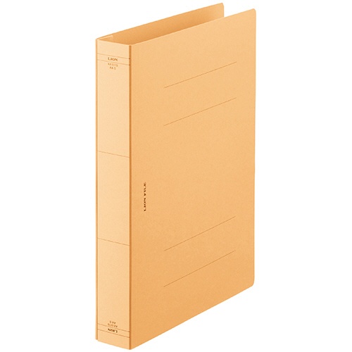ライオン事務器　フラットファイル（ＡＸタイプ）　特厚とじ　Ａ４タテ　４００枚収容　背幅４３ｍｍ　黄　ＡＸ－５１７Ｓ－１０Ｐ　１パック（１０冊）1