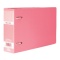 セキセイ　ロックリングファイル　Ｂ６ヨコ　２穴　２８０枚収容　背幅４３ｍｍ　ピンク　Ｆ－２３２－２１　１冊