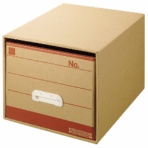 ライオン事務器　文書保存箱　Ａ４用　内寸Ｗ３２５×Ｄ４２０×Ｈ２８５ｍｍ　ＳＣＢ－１２　１個
