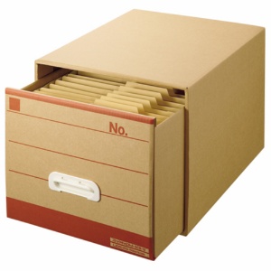 ライオン事務器　文書保存箱　Ａ４用　内寸Ｗ３２５×Ｄ４２０×Ｈ２８５ｍｍ　ＳＣＢ－１２　１個2