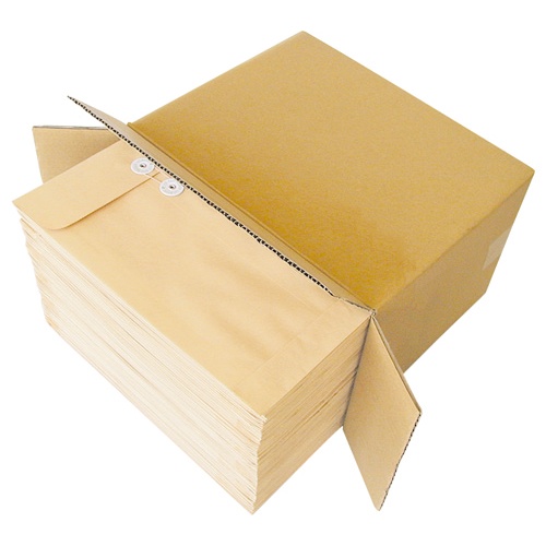 菅公工業　エコパッカー　角２　ホ０７８　１箱（１００枚）2