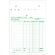 コクヨ　ＮＣ複写簿（ノーカーボン）３枚納品書（請求付き）　Ｂ６タテ型　１２行　５０組　ウ－３３２　１冊4