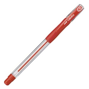 三菱鉛筆　油性ボールペン　ＶＥＲＹ楽ボ　細字　０．７ｍｍ　赤　ＳＧ１０００７．１５　１本1