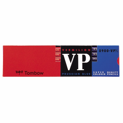 トンボ鉛筆　赤青鉛筆　７／３　（朱藍）　８９００－ＶＰ７／３　１箱（１２本）1