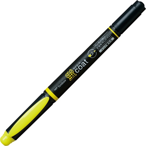 トンボ鉛筆　蛍コート　ツインタイプ　きいろ　ＷＡ－ＴＣ９１　１本1