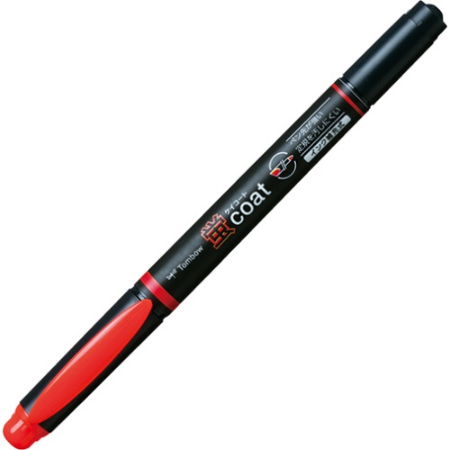 トンボ鉛筆　蛍コート　ツインタイプ　あか　ＷＡ－ＴＣ９４　１本1