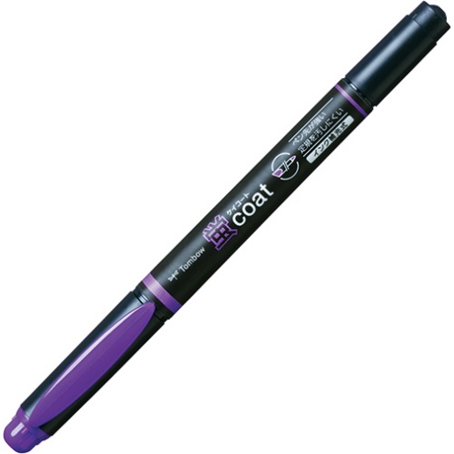 トンボ鉛筆　蛍コート　ツインタイプ　むらさき　ＷＡ－ＴＣ９７　１本1