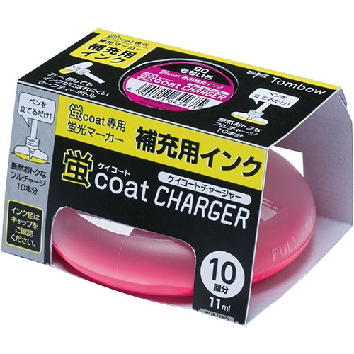 トンボ鉛筆　蛍コートチャージャー　ももいろ　ＷＡ－ＲＩ９０　１本2