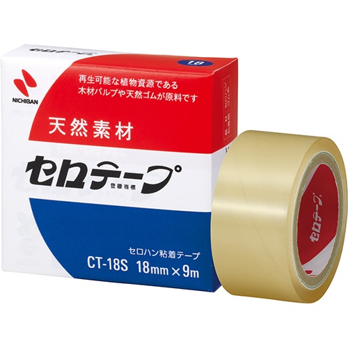ニチバン　セロテープ　小巻　１８ｍｍ×９ｍ　箱入り　ＣＴ－１８Ｓ　１箱1