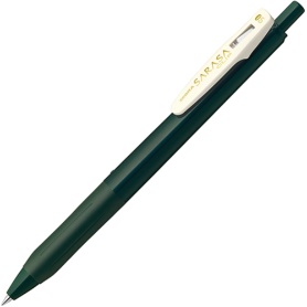 ゼブラ　ジェルボールペン　サラサクリップ　０．５ｍｍ　グリーンブラック　ＪＪ１５－ＶＧＢ　１本
