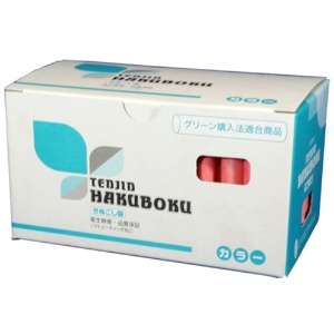 日本白墨工業　天神印チョーク（石膏カルシウム製）　赤　ＣＨ－２　１箱（１００本）1