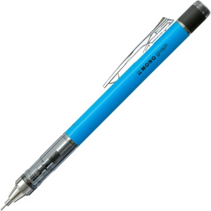 トンボ鉛筆　シャープペンシル　モノグラフネオン　０.５ｍｍ　（軸色：ネオンブルー）　ＤＰＡ－１３４Ｂ　１本1