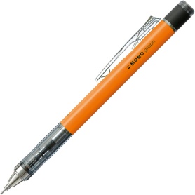 トンボ鉛筆　シャープペンシル　モノグラフネオン　０.５ｍｍ　（軸色：ネオンオレンジ）　ＤＰＡ－１３４Ｄ　１本