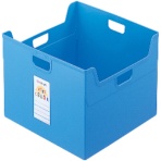 ナカバヤシ　セラピーキッズカラー　ファイルボックス　Ａ４ダブル　やさしさブルー（カラー効果　優しさ・創造力・集中力の色）