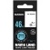 カシオ　ＮＡＭＥ　ＬＡＮＤ　キレイにはがせて下地がかくせる強粘着テープ　４６ｍｍ×６ｍ　白／黒文字　ＸＲ－４６ＧＣＷＥ　１個1