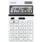 キヤノン　ビジネス電卓　ＫＳ－１２２０ＴＵ－ＷＨ　フリーアングルチルト＆大画面液晶　１２桁　卓上タイプ　ホワイト　０９３２Ｃ００２　１台