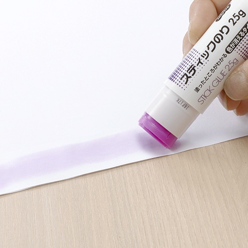 ＴＡＮＯＳＥＥ　スティックのり　色が消えるタイプ　２５ｇ　１本2