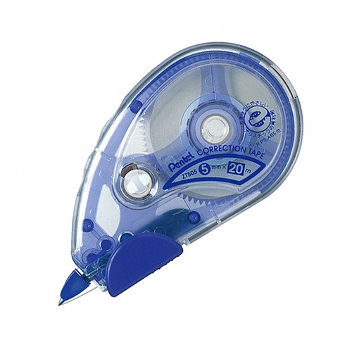 ぺんてる　修正テープ　２０ｍ　本体　５ｍｍ幅　ＸＺＴ５０５Ｗ　１個1