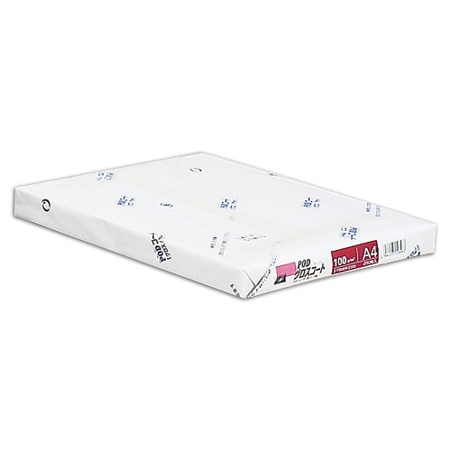 王子製紙　ＰＯＤグロスコート１５８　Ａ４　１５８ｇ　１冊（２５０枚）1