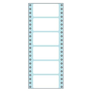 コクヨ　連続伝票用紙（タックフォーム）　横４_５／１０×縦１１インチ（１１４．３×２７９．４ｍｍ）　６片　ＥＣＬ－１４６　１パック（１００シート）1