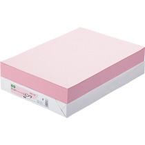 ＴＡＮＯＳＥＥ　αエコカラーペーパーII　Ｂ４　ピンク　１冊（５００枚）1