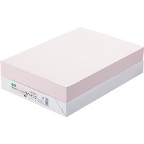 ＴＡＮＯＳＥＥ　αエコカラーペーパーII　Ｂ４　ライトピンク　１冊（５００枚）1