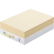 ＴＡＮＯＳＥＥ　αエコカラーペーパーII　Ａ４　クリーム　１冊（５００枚）1