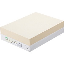 ＴＡＮＯＳＥＥ　αエコカラーペーパーII　Ｂ４　ライトクリーム　１冊（５００枚）1