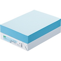 ＴＡＮＯＳＥＥ　αエコカラーペーパーII　Ａ４　スカイブルー　１冊（５００枚）1