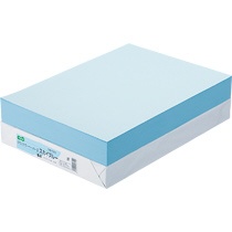 ＴＡＮＯＳＥＥ　αエコカラーペーパーII　Ｂ４　スカイブルー　１冊（５００枚）1