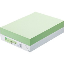 ＴＡＮＯＳＥＥ　αエコカラーペーパーII　Ｂ４　グリーン　１冊（５００枚）1