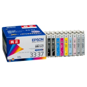 エプソン　インクカートリッジ　９色パック　ＩＣ９ＣＬ３３３７　１箱（９個：各色１個）