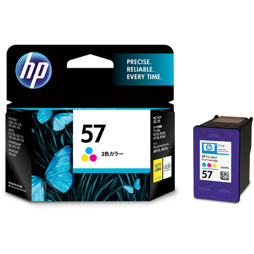 【クリックでお店のこの商品のページへ】HP HP57 プリントカートリッジ カラー C6657AA＃003 1個 C6657AA＃003