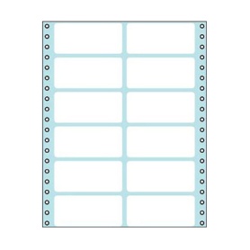 コクヨ　連続伝票用紙（タックフォーム）　横８×縦１０インチ（２０３．２×２５４．０ｍｍ）　１２片　ＥＣＬ－２１６　１パック（１００シート）