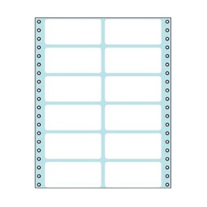 コクヨ　連続伝票用紙（タックフォーム）　横８×縦１０インチ（２０３．２×２５４．０ｍｍ）　１２片　ＥＣＬ－２１６　１パック（１００シート）1