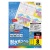 コクヨ　カラーレーザー＆カラーコピー用耐水紙ラベル　Ａ４　８面　９５×６５ｍｍ　ＬＢＰ－ＷＰ６９０８Ｎ　１冊（２０シート）