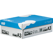 たのめーる】TANOSEE PPC用紙 SNOW WHITE A4 1箱(2500枚:500枚×5冊)の通販