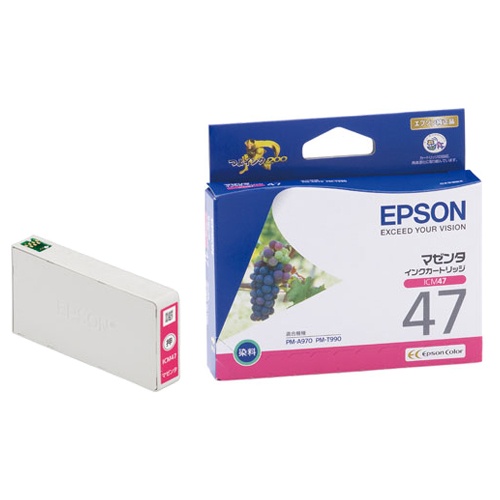 エプソン　インクカートリッジ　マゼンタ　ＩＣＭ４７　１個1