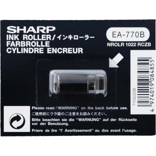 シャープ　電子レジスタ用インキローラ　黒　ＴＹ０２２２Ｂ　１個1