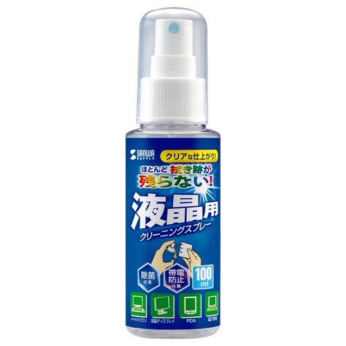 サンワサプライ　ＯＡクリーニングスプレー　液晶用　１００ｍｌ　ＣＤ－ＳＰ４　１個1